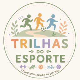Capa oficial da linha Trilhas do Esporte